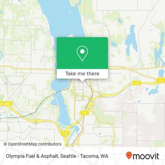 Mapa de Olympia Fuel & Asphalt
