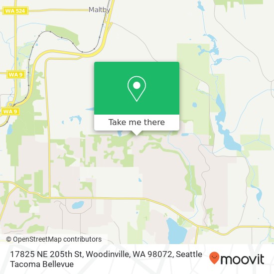 17825 NE 205th St, Woodinville, WA 98072 map