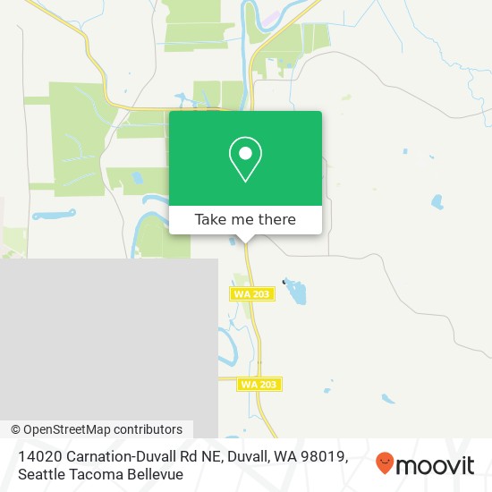 Mapa de 14020 Carnation-Duvall Rd NE, Duvall, WA 98019