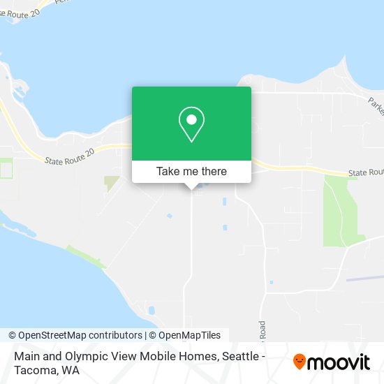 Main and Olympic View Mobile Homes map