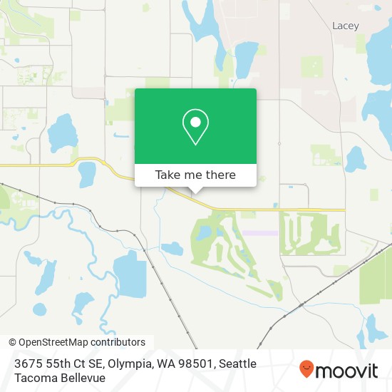 3675 55th Ct SE, Olympia, WA 98501 map