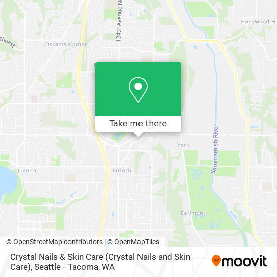 Crystal Nails & Skin Care map