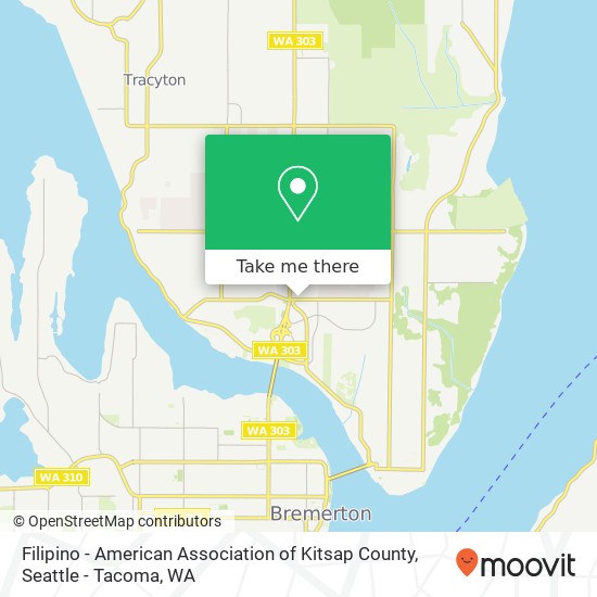 Mapa de Filipino - American Association of Kitsap County