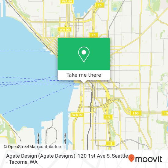 Agate Design (Agate Designs), 120 1st Ave S map