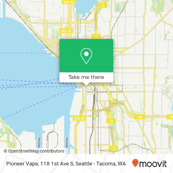 Pioneer Vape, 118 1st Ave S map