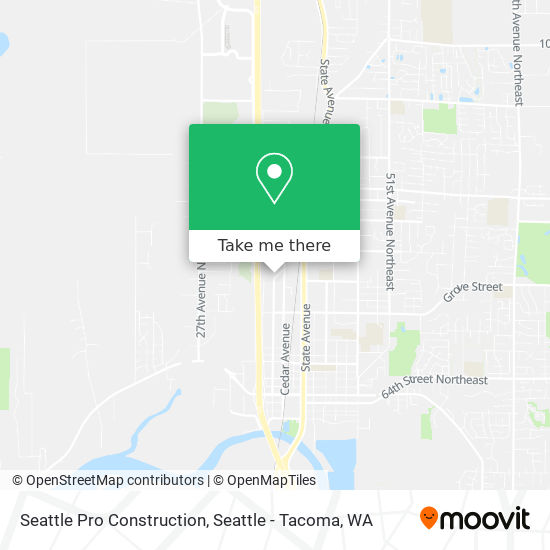 Seattle Pro Construction map