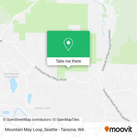 Mountain May Loop map