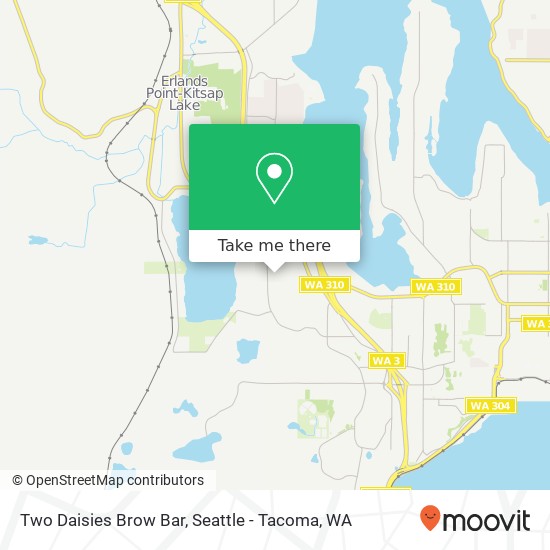 Mapa de Two Daisies Brow Bar