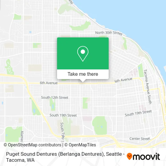 Mapa de Puget Sound Dentures (Berlanga Dentures)
