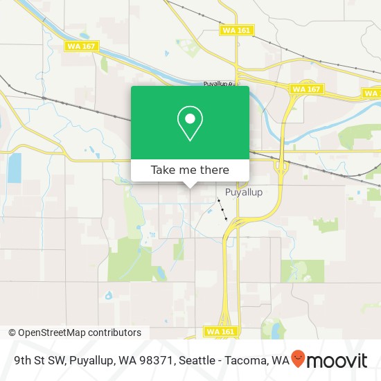 9th St SW, Puyallup, WA 98371 map