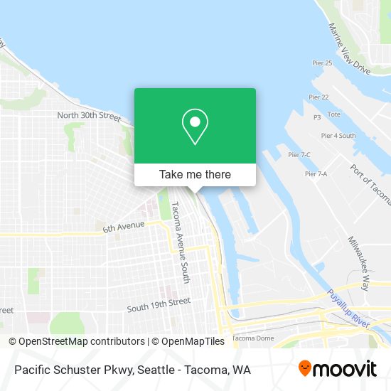 Pacific Schuster Pkwy map