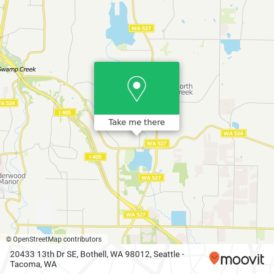 20433 13th Dr SE, Bothell, WA 98012 map