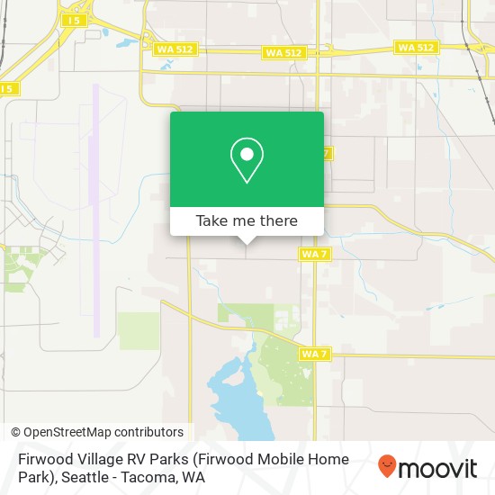 Firwood Village RV Parks (Firwood Mobile Home Park) map