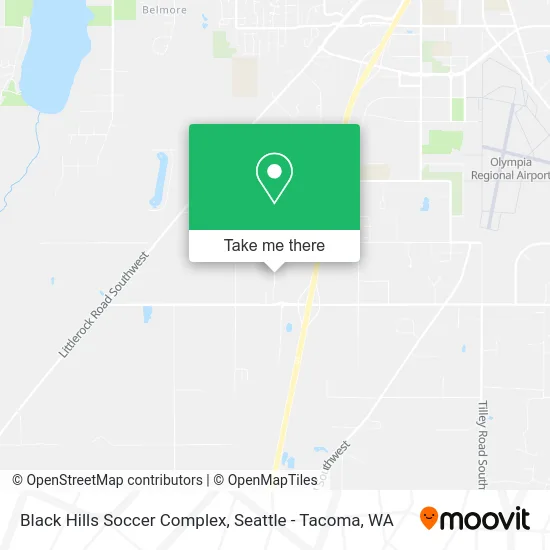 Black Hills Soccer Complex map