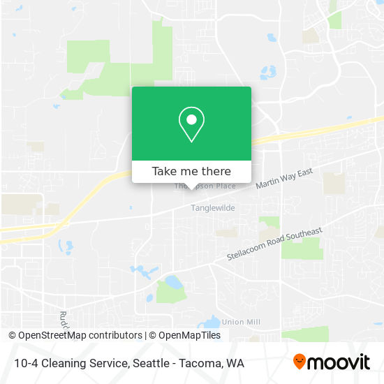 10-4 Cleaning Service map