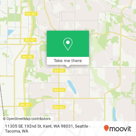 11305 SE 192nd St, Kent, WA 98031 map