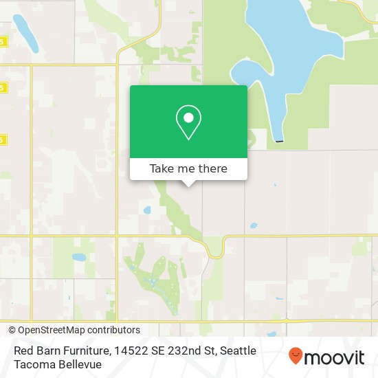 Red Barn Furniture, 14522 SE 232nd St map