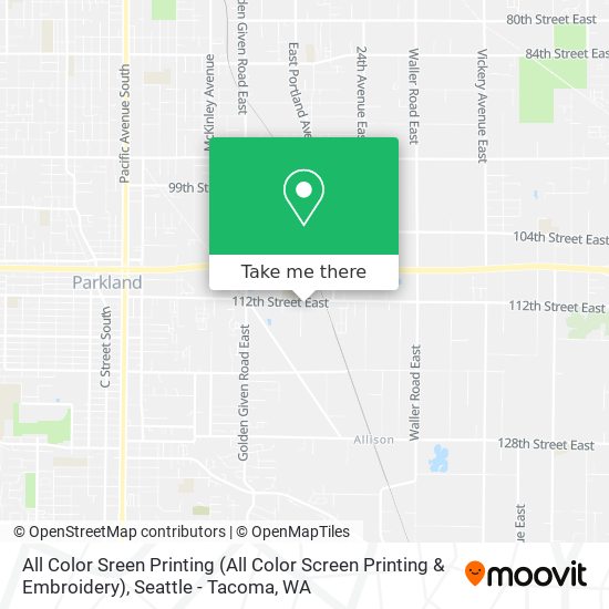 All Color Sreen Printing (All Color Screen Printing & Embroidery) map