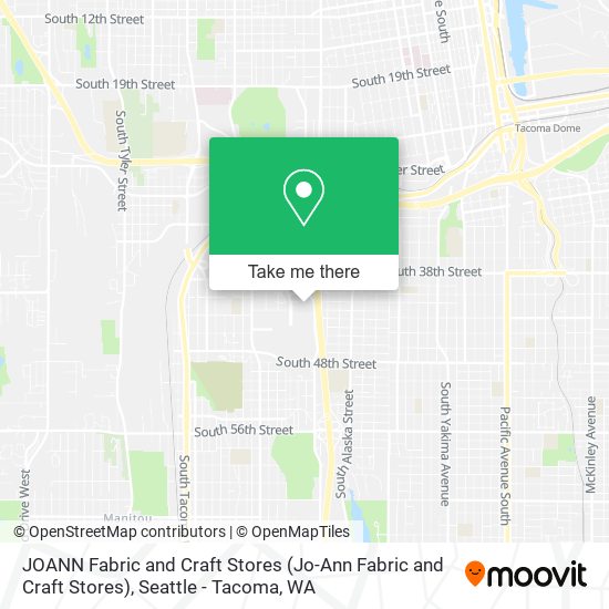 Mapa de JOANN Fabric and Craft Stores (Jo-Ann Fabric and Craft Stores)