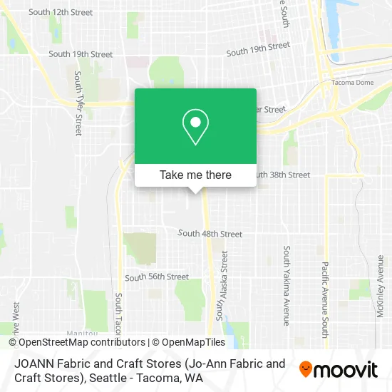 JOANN Fabric and Craft Stores (Jo-Ann Fabric and Craft Stores) map