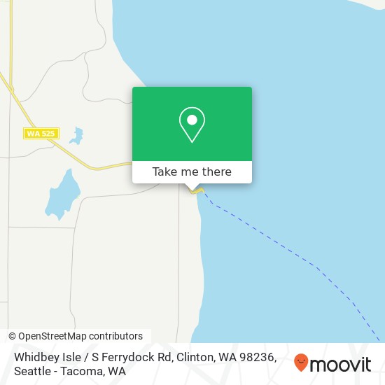 Mapa de Whidbey Isle / S Ferrydock Rd, Clinton, WA 98236