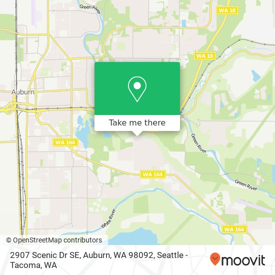 2907 Scenic Dr SE, Auburn, WA 98092 map