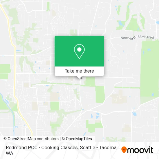 Mapa de Redmond PCC - Cooking Classes