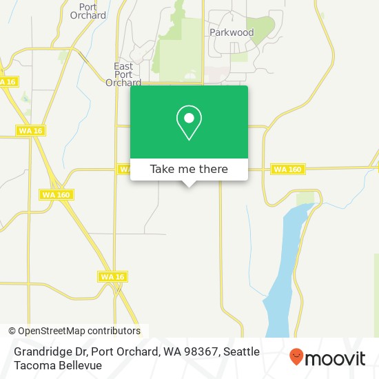 Grandridge Dr, Port Orchard, WA 98367 map