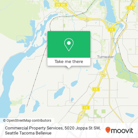 Commercial Property Services, 5020 Joppa St SW map