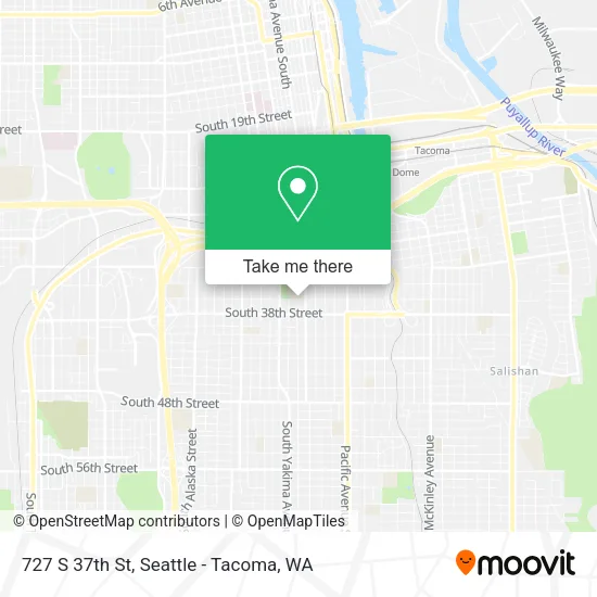 727 S 37th St map