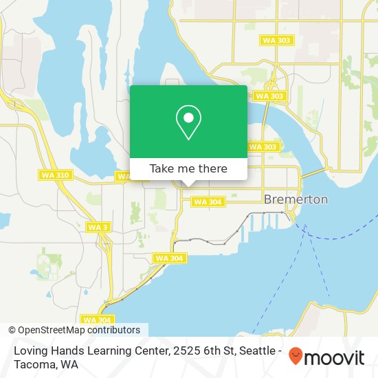 Loving Hands Learning Center, 2525 6th St map