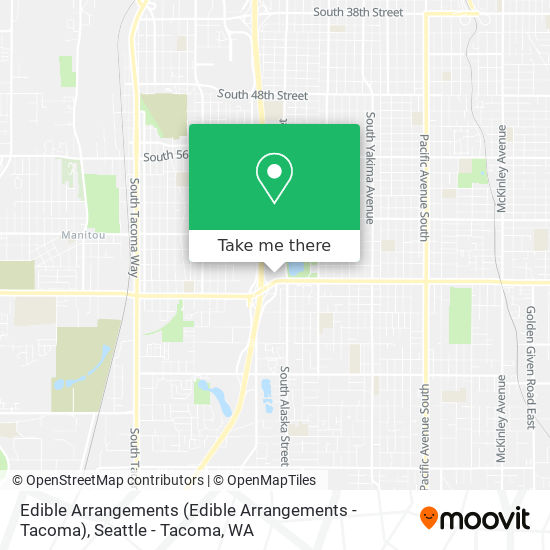 Edible Arrangements (Edible Arrangements - Tacoma) map