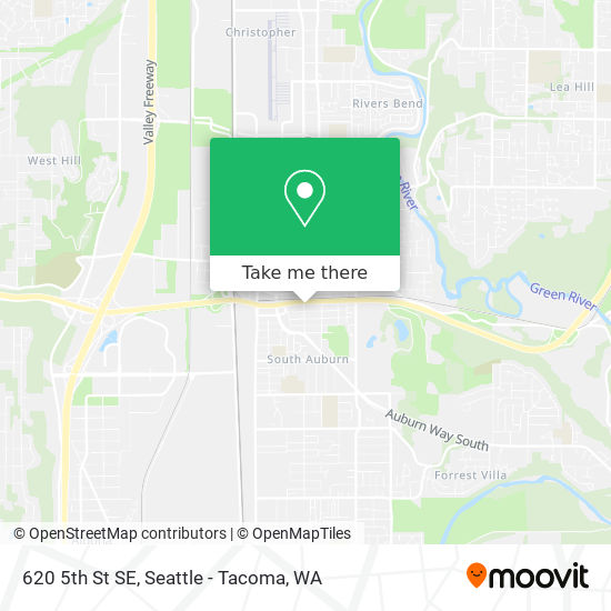 Mapa de 620 5th St SE