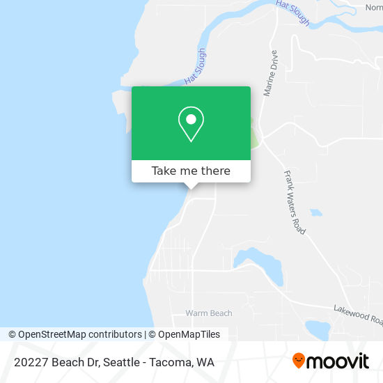 20227 Beach Dr map