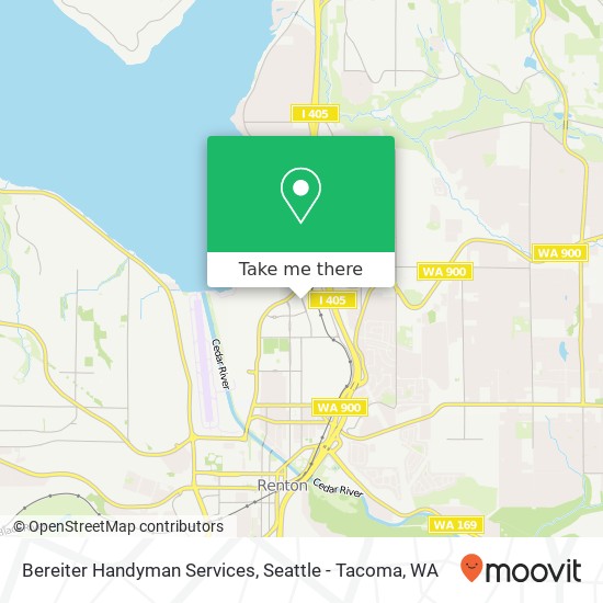 Bereiter Handyman Services map