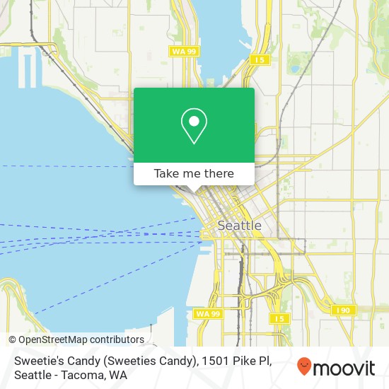 Sweetie's Candy (Sweeties Candy), 1501 Pike Pl map