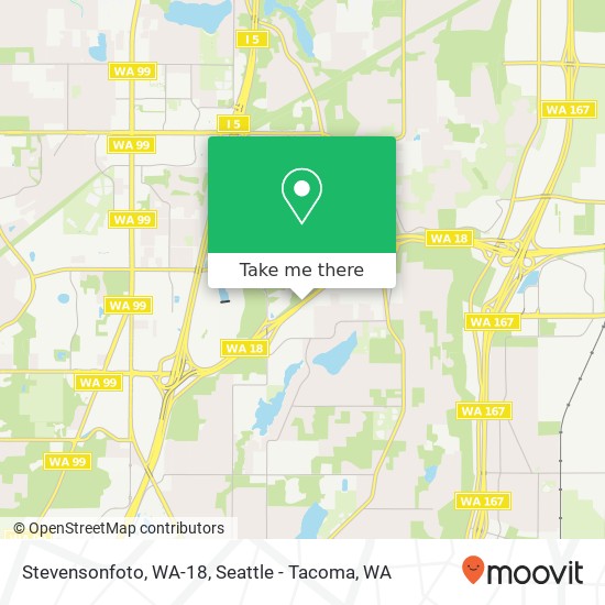 Stevensonfoto, WA-18 map