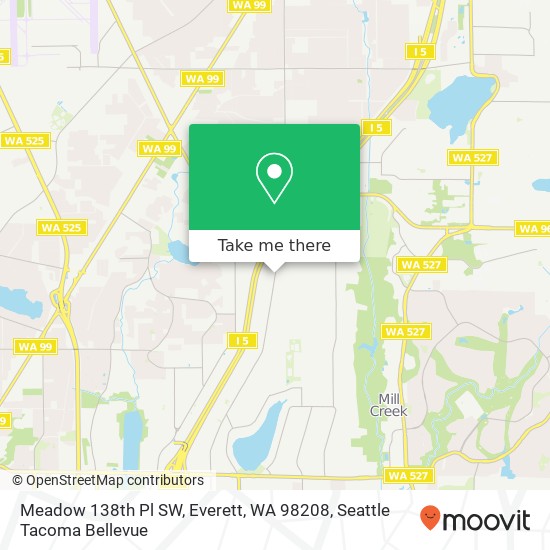 Meadow 138th Pl SW, Everett, WA 98208 map