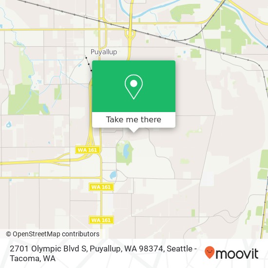 2701 Olympic Blvd S, Puyallup, WA 98374 map