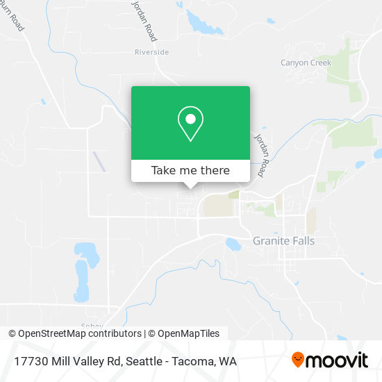 17730 Mill Valley Rd map