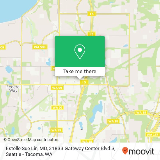 Estelle Sue Lin, MD, 31833 Gateway Center Blvd S map