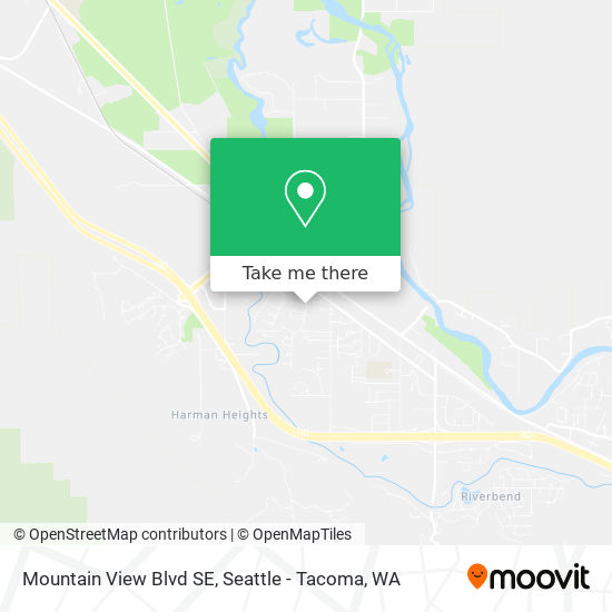 Mountain View Blvd SE map