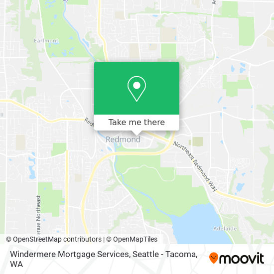 Windermere Mortgage Services map