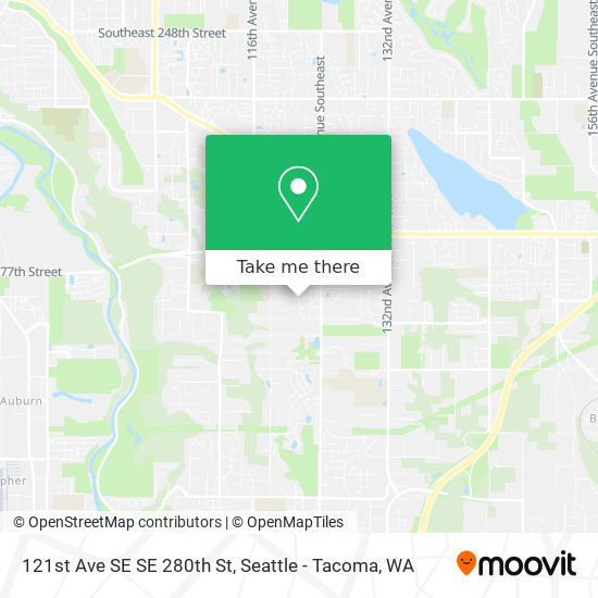 Mapa de 121st Ave SE SE 280th St