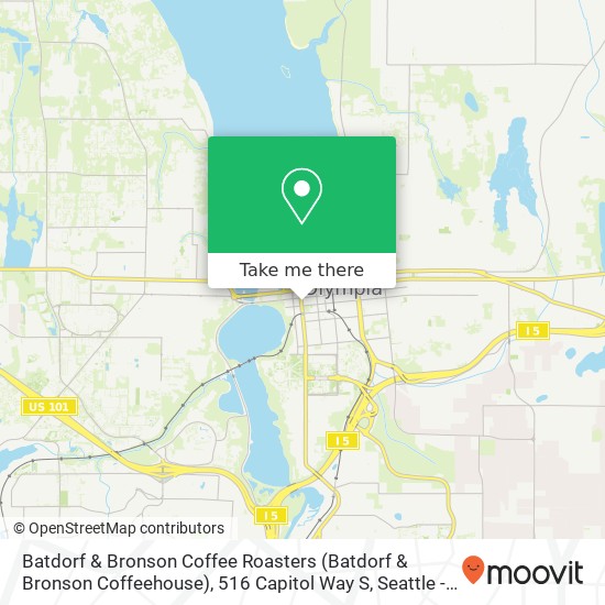 Batdorf & Bronson Coffee Roasters (Batdorf & Bronson Coffeehouse), 516 Capitol Way S map
