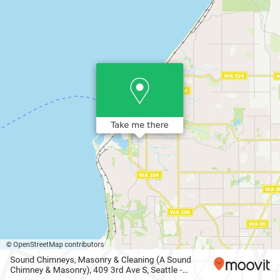 Sound Chimneys, Masonry & Cleaning (A Sound Chimney & Masonry), 409 3rd Ave S map