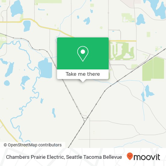 Mapa de Chambers Prairie Electric