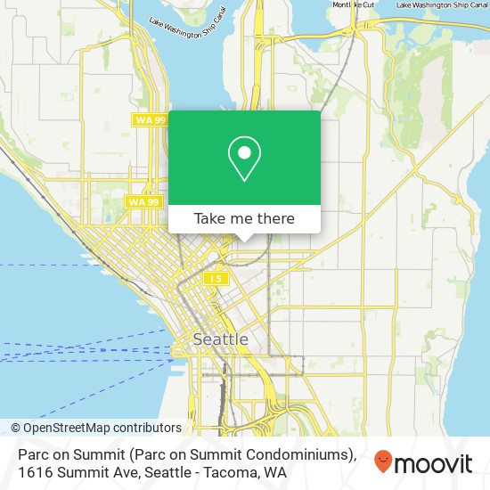 Parc on Summit (Parc on Summit Condominiums), 1616 Summit Ave map