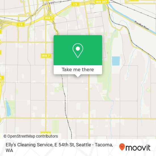 Mapa de Elly's Cleaning Service, E 54th St