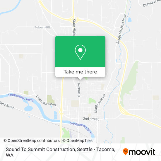 Sound To Summit Construction map